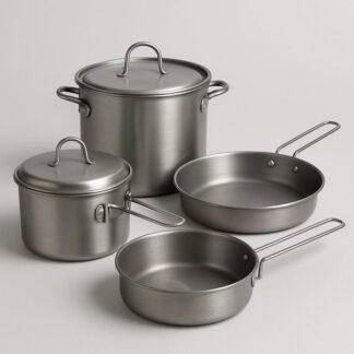 Kindlewood Campfire Steel Cook Set